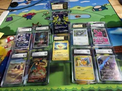 Pokemon TCG Lot Of 10 Slabs - Image 1