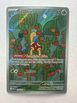 Pokemon TCG Mega Evolutions Shuckle 136/132 Near Mint - Image 1