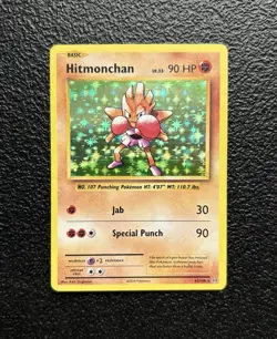 Pokemon TCG - Hitmonchan 62/108 - Vintage Holo Rare - XY Evolutions *NM/LP - Image 1