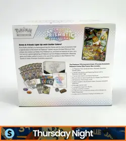 POKEMON CENTER TCG PRISMATIC EVOLUTIONS SEALED ELITE TRAINER BOX ETB - Image 2