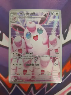Wigglytuff 105/094 Illustration Rare Phantasmal Flames (PFL) Pokemon Card NM - Image 1