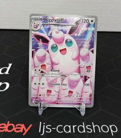 Wigglytuff Phantasmal Flames 105/094 Illustration Rare NM Pokemon Card TK - Image 1