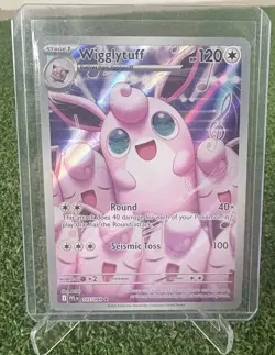 Wigglytuff 105/094 - Illustration Rare Phantasmal Flames Pokemon TCG Card NM - Image 1