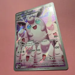 Wigglytuff 105/094 NM Illustration Rare Phantasmal Flames PFL Pokemon Card TCG - Image 5