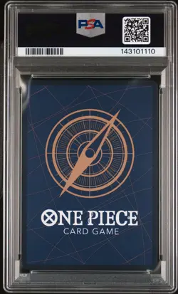 2025 ONE PIECE JAPANESE PROMOS OFFICIAL EVENT TOP PRIZE #005 SANJI PSA 10 - Image 2