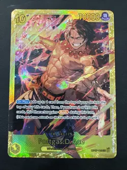 Portgas.D.Ace - OP07-119 - 500 Years in the Future SEC One Piece English - Image 1