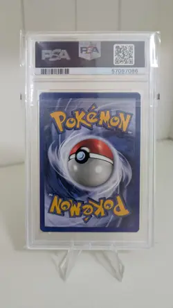 CHARIZARD 4/130 PSA 7 2000 BASE SET 2 HOLO POKEMON CARD ENGLISH - Image 2