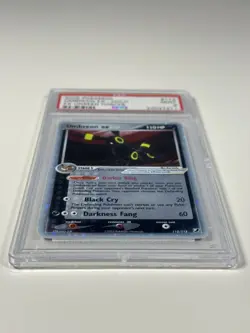 PSA 9 Umbreon ex 112/115 Unseen Forces Holo rare set pokemon TGC LOW POP 2005 - Image 3