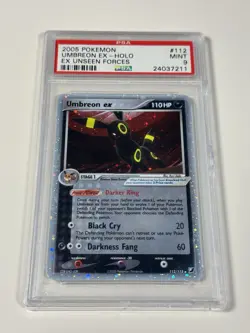 PSA 9 Umbreon ex 112/115 Unseen Forces Holo rare set pokemon TGC LOW POP 2005 - Image 4