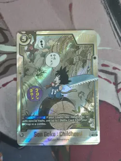 Dragon Ball Super Card Game Manga Booster 01 Son Goku : Childhood SB01-053 - Image 3
