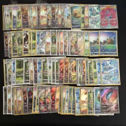 102 Lot AR Pokemon TCG Chinese Card Art Rare Dondozo solrock Flamigo FI38 - Image 1