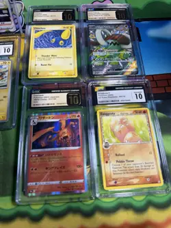 Pokemon TCG Lot Of 10 Graded cgc Cards ALL 10’s - Image 2