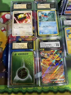 Pokemon TCG Lot Of 10 Graded cgc Cards ALL 10’s - Image 4
