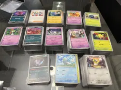 Pokemon Scarlet & Violet, Mega Evolution 1,200+ card lot - No Energies - Mint/NM - Image 1