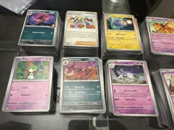 Pokemon Scarlet & Violet, Mega Evolution 1,200+ card lot - No Energies - Mint/NM - Image 3