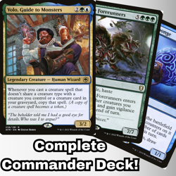 MTG Commander EDH Deck Volo, Guide to Monsters 100 Cards Custom Deck Simic - Image 1