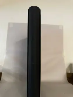 Black 9 Pocket Trading Card Binder for 540 Cards by Fabmaker Some Wear - Image 2