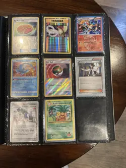 Pokemon TCG Binder Lot Pikachu Mewtwo Charizard Holo Foil Trainer Cards English - Image 2