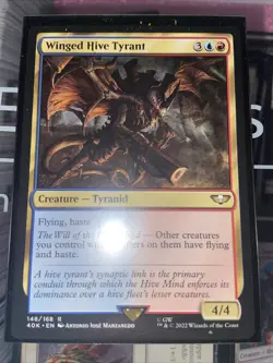 Winged Hive Tyrant NM-Mint Condition, English - Image 1