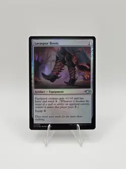 Lavaspur Boots Outlaws of Thunder Junction Foil Near Mint - Image 1