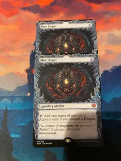 MTG Tarkir Dragonstorm Mox Jasper Showcase x 1 - Image 1