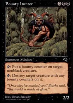 MTG Bounty Hunter, Tempest, Heavily Played, English - Image 1