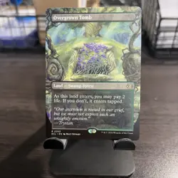 Overgrown Tomb (Borderless) Lorwyn Eclipsed Regular - Image 1
