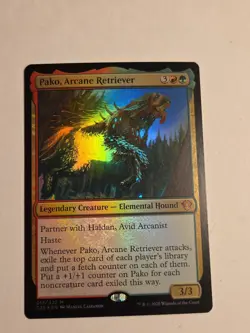 Pako, Arcane Retriever FOIL X1 Commander 2020 C20 MTG - Image 1
