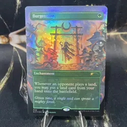 MTG Burgeoning (Borderless) Secret Lair Drop - Foil LP Magic: The Gathering #408 - Image 1