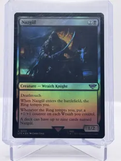 MTG Nazgul *FOIL* The Lord Of The Rings: Tales of Middle Earth 333 NM - Image 1