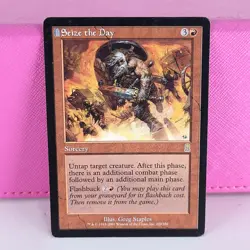 Magic The Gathering Seize the Day Prophecy 220/350 MP - Image 1