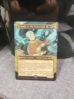Mtg. Aang, at the Crossroads. Showcase. Avatar: The Last Airbender. Nm - Image 1