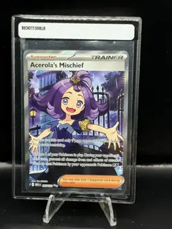 Acerola's Mischief 165/132 Ultra Rare ME01: Mega Evolution NM/M Pokemon TCG - Image 1