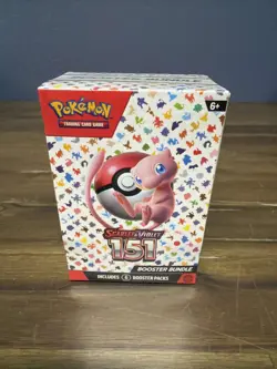 Pokemon TCG Scarlet & Violet 151 Booster Bundle Box 6 Booster Packs New Sealed 820650853210 - Image 1