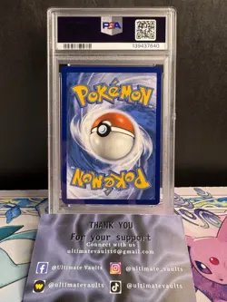 2024 POKEMON PAF EN-PALDEAN FATES SHINY RARE #202 SNORLAX PSA 9 - Image 2