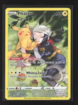 Pokemon SWSH11: Lost Origin Trainer Gallery #TG05/TG30 Holo Ultra Rare Pikachu - Image 1