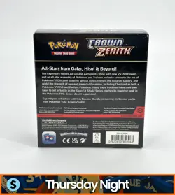 POKEMON TCG CROWN ZENITH SEALED BOOSTER BUNDLE - Image 2