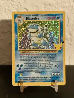 Pokemon Celebrations - BLASTOISE - 3/102 - 25th Anniversary - Holo - Image 1