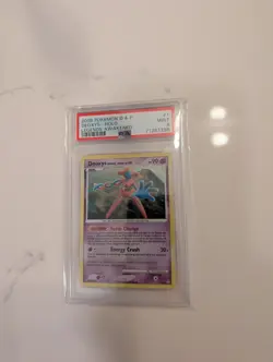 Deoxys LV.5p Holo Card Legends Awakened Series 1/146 PSA 9 - Image 1