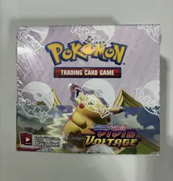 Pokemon TCG Sword & Shield Vivid Voltage Booster Box SEALED - Image 1