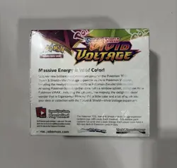Pokemon TCG Sword & Shield Vivid Voltage Booster Box SEALED - Image 2