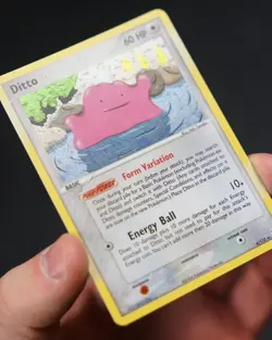 Pokemon TCG EX Fire Red Leaf Green #4/112 Ditto Holo Rare Gorgeous NM - Image 3