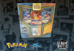 Pokemon Reshiram & Charizard GX League Battle Deck Box Factory Sealed WPA9 - Image 1