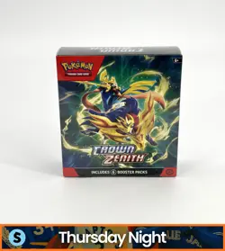 POKEMON TCG CROWN ZENITH SEALED BOOSTER BUNDLE - Image 1