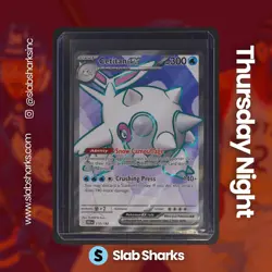2025 POKEMON DESTINED RIVALS - #210/182 CETITAN EX FULL ART NM - Image 1