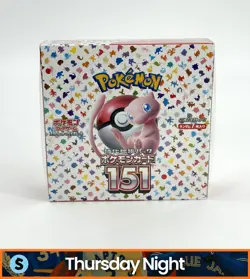 POKEMON TCG JAPANESE 151 SEALED BOOSTER BOX - Image 1