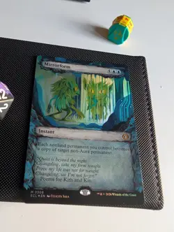 Mirrorform Foil Showcase Magic The Gathering Lorwyn Eclipse MTG Card Near Mint - Image 1