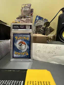 2020 Vivid Voltage Pokemon Charizard Cracked Ice Holo 025/185 Gem Mint PSA 10 - Image 2