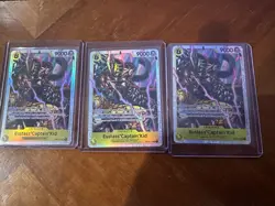 One Piece Royal Blood Eustass Captain Kid OP10-112 SR X 3 - Image 1
