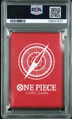 2025 ONE PIECE OP13-CARRYING ON HIS WILL ALTERNATE ART #002 PORTGAS D. ACE PSA 9 - Image 2